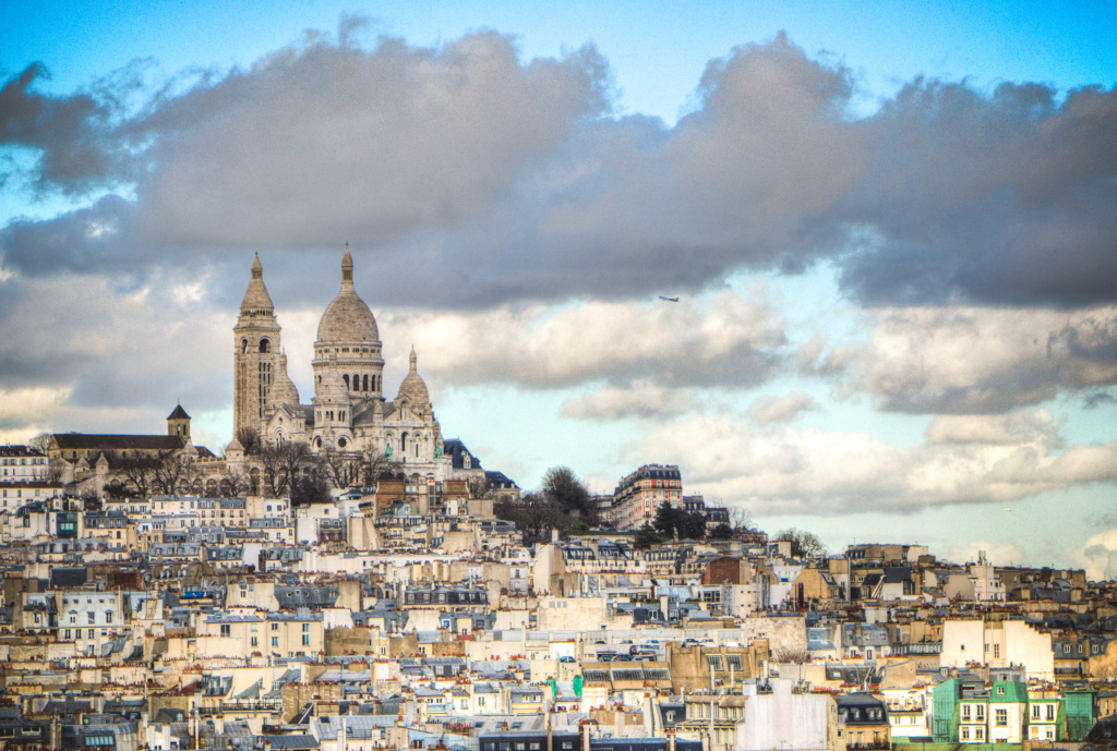 Sacre Coeur from Galeries Lafayette, Paul de Burger